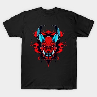 Summon the Demon: Red Oni Design T-Shirt